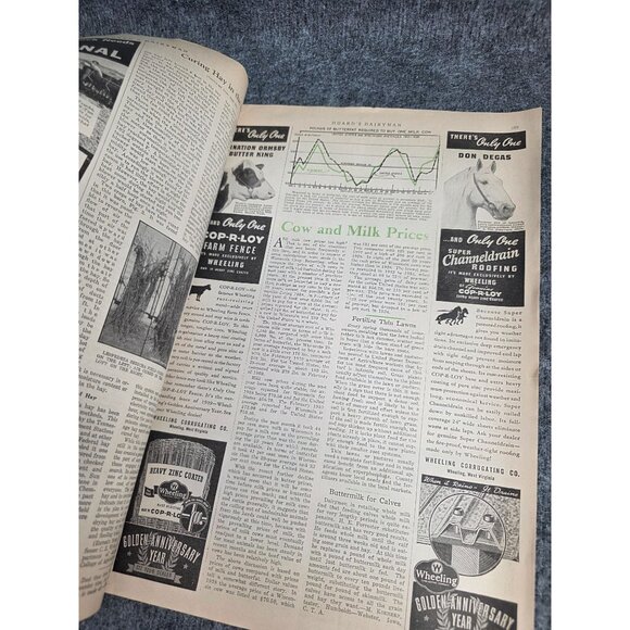Vtg Hoards Dairyman Magazines 1939 April And May Rare Farm Publications - Picture 6 of 8